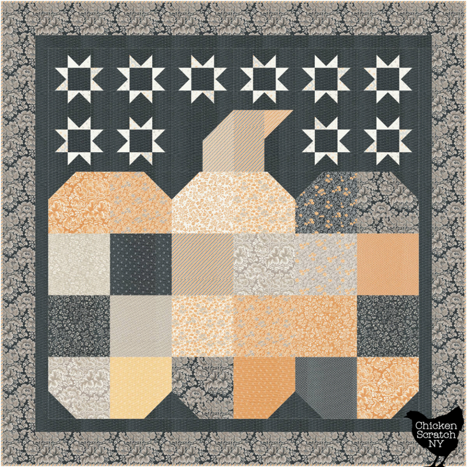 The Great Pumpkin Quilt - Layer Cake Pattern