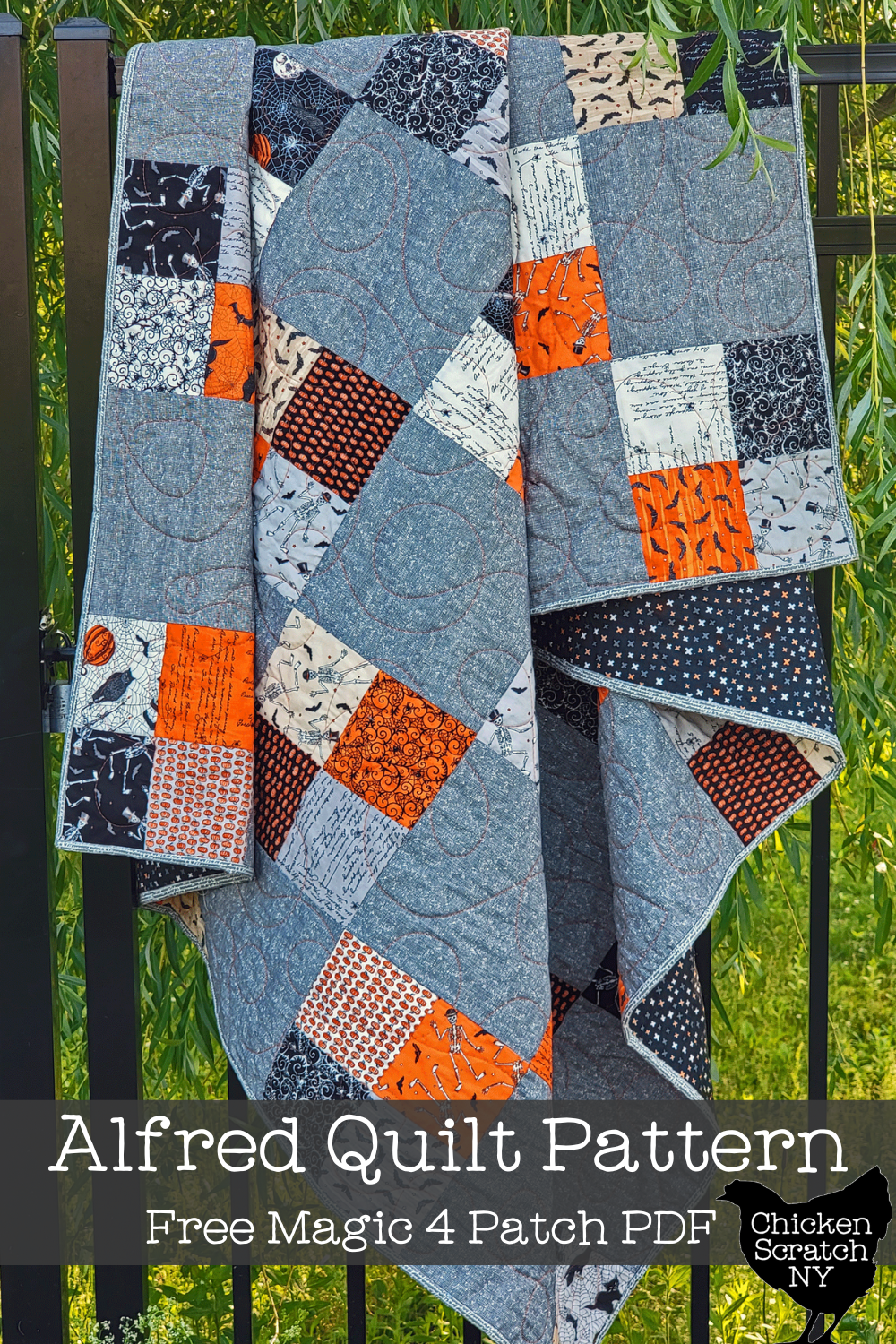 Quick & Easy Lap Quilt Patterns - Two-Color Quilts