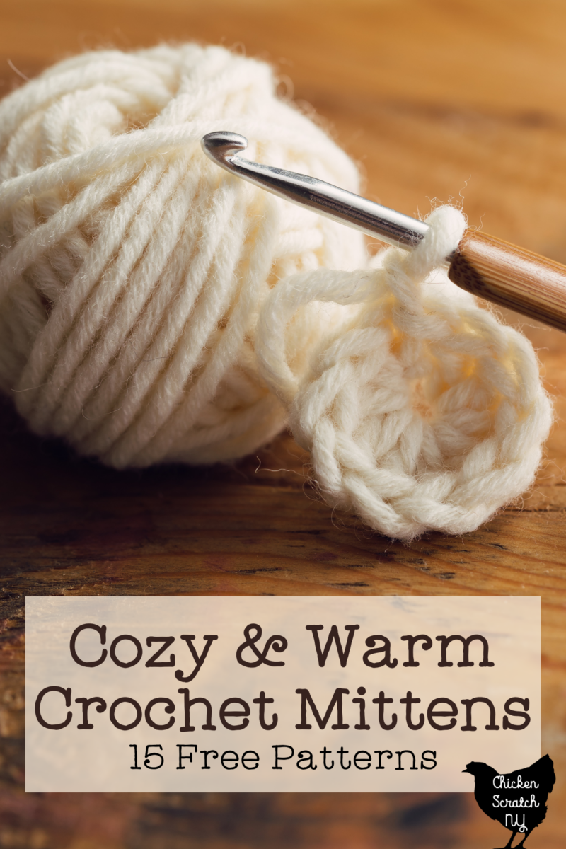 15 Free Cozy &amp; Warm Crochet Mitten Patterns