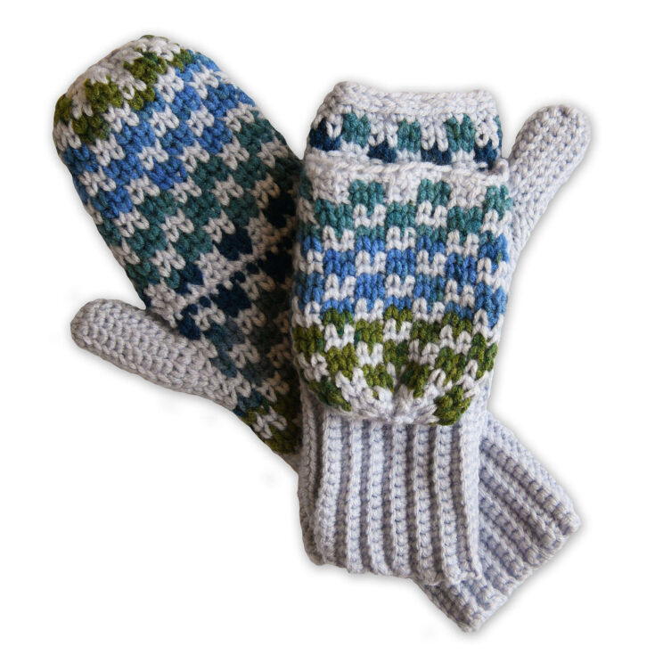 Image for Red Heart 3 In 1 Crochet Hand Warmers