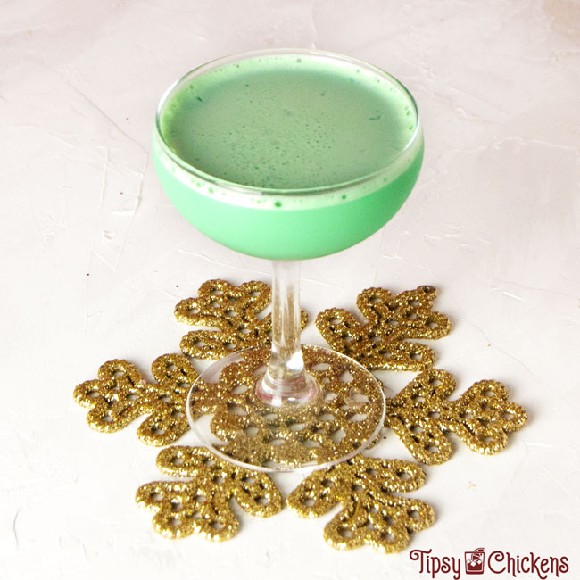 Mistletoe Kisses - Chocolate Mint Christmas Cocktail